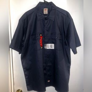 Dickies Mens Short Sleeve  Work Shirt XL